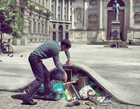 Ecomondo, San Marino presenta enorme tappeto per coprire lo&nbsp;sporco