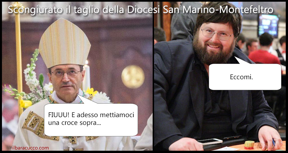Diocesi di San Marino, sembra che non ci sarà il ‘taglio’ del Vaticano. Il Vescovo Turazzi: “Ed ora mettiamoci una croce sopra”
