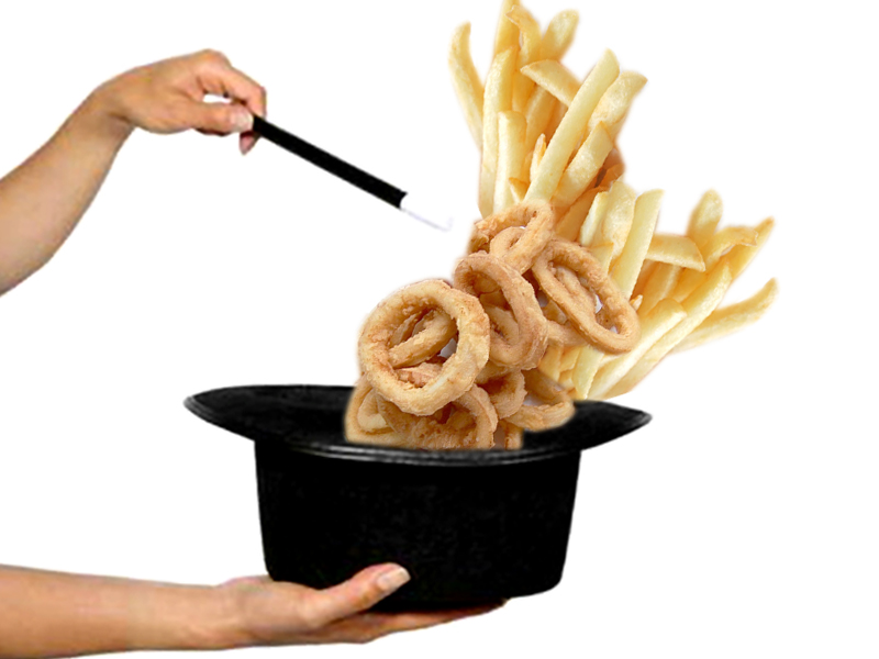 I maghi del fritto... Si può friggere senza olio? 