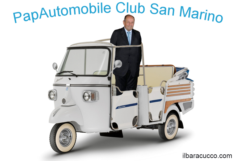 la 'Galaxy' dotata di tutti i comfort, Clelio compreso.