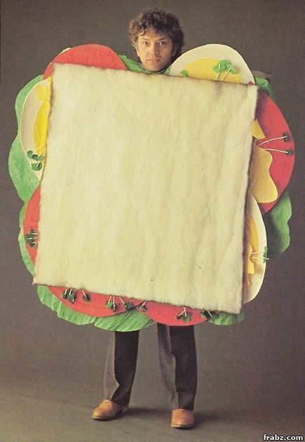 Maiani in mezzo a due fette di pane terre di San Marino indicherà la via..