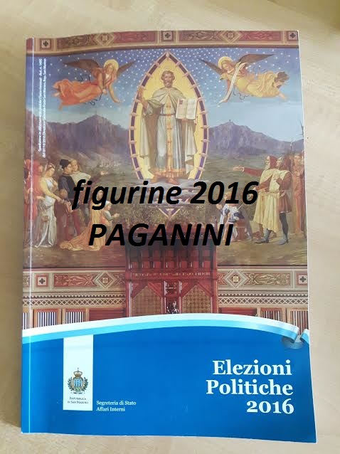 Album figurine PAGANINI 2016 finalmente in tutte le case. Riparte il concorso a spremi.