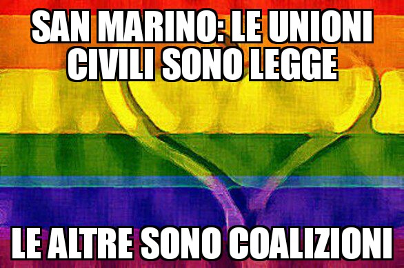30/11 – Un novembre di unioni nocivili e tanto altro