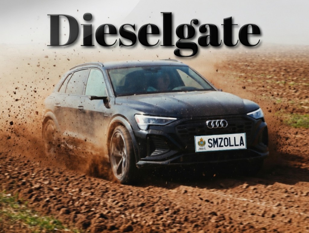 Caro carburante: Audi Q8 targata San Marino sorpresa ad arare un campo dopo il pieno&nbsp;agricolo